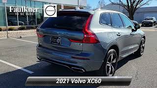 Certified 2021 Volvo XC60 R-Design, East Petersburg, PA M1782410