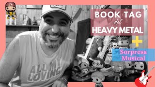 Book Tag del HEAVY METAL || MOGOLLÓN de FUNKO POP ✚ SORPRESA Musical 💣💥 CANTO y Toco el PIANO🎤  🎹