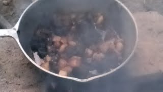 Late night Cooking brown stew chicken | Simmer down in Rich coconut milk 🤤