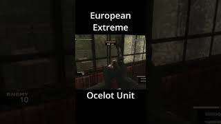 MGS3 Ocelot Unit on European Extreme #shorts #mgs #mgs3 #metalgearsolid #metalgearsolid3