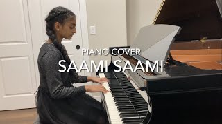 Saami Saami Piano Cover | Pushpa | Allu Arjun | Rashmika Mandanna | Devi Sri Prasad |  Sukumar