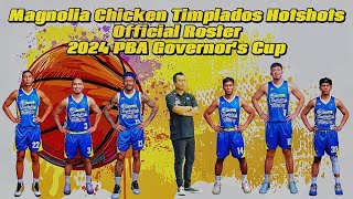 PBA Updates | Magnolia Chicken Timplados Hotshots Official Roster for 2024 PBA Governor's Cup