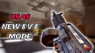 New Faction Wars Mode 8v8 in TV Station With USAS | ARENA BREAKOUT S3