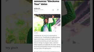 Key Glock officially announces "Glockoma Tour" dates