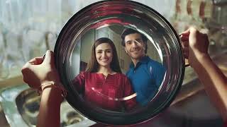 Sana Javed and Feroz Khan in Lemon Max Dishwash Bar TVC 2019