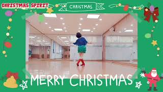 높은초급 캐롤 Christmas Spirit Count:64 Wall:2  Level:High Beginner