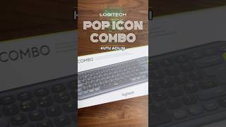 Logitech Pop Icon Combo kutu açılışı #logitech #logitechpopicon #işbirliği