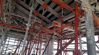 scaffolding support in slab, wow subrang tibay