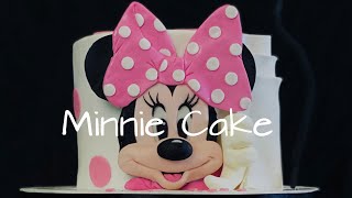 Minnie cake in pasta di zucchero (Passo Passo )