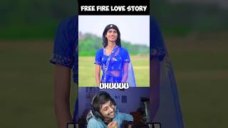 Free Fire Love Story ❤️🥰 #shorts Amit FF Comedy l Swasti Reacts