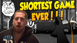 THE SHORTEST GAME EVER ON STEAM?!?! - The Graveyard (Secret Ending -_- )