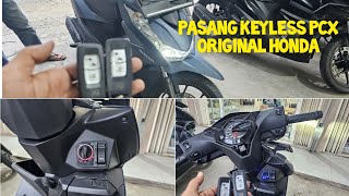 Dari karawang ke Cibinong bogor pasang keyless pcx buat motornya beat deluxe yg baru turun 2 hari