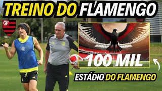 TREINO DO FLAMENGO | ESTÁDIO DO FLAMENGO NO GASÔMETRO | FLAMENGO X NOVA IGUAÇU