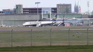 Ryanair 180 turn after wrong pushback at Bremen