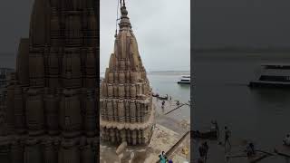 Leaning temple of banaras and ganga vibe