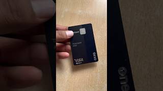 One card Metal Credit card Unboxing | Free credit card #unboxing #shorts #viral #youtubeshorts