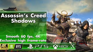 Assassin's Creed Shadows - Smooth 60 fps, Exclusive high frame-rate, 4K Preview