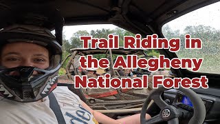 Trail Riding in Allegheny National Forest and the Kinzua Bridge State Park