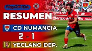 Resumen C.D. Numancia | 2-1 | Yeclano Deportivo