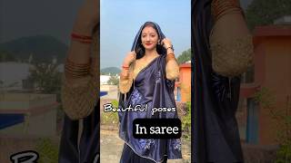 Beautiful poses in saree❤️/traditional pose ideas/RADHA RAJVANSHI ❤️/ #viral #ytshorts #shorts #pose