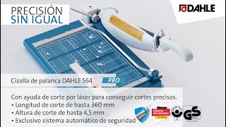 DAHLE 564 cizalla de palanca | www.novus-dahle.com/es