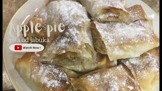 APPLE PIE -NAJLAKŠI RECEPT ZA PITU OD JABUKA