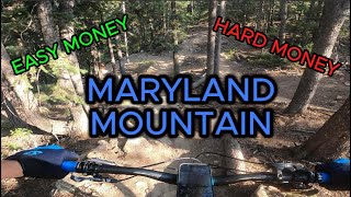 Mountain Biking at Maryland Mountain Trail