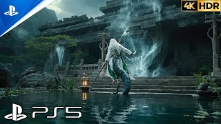 Black Myth: Wukong [4K 60FPS] Whiteclad Noble Snake Boss | Realistic Ultra Graphics Gameplay