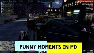 Funny Moment in PD | #RiotRoleplay #gta5 #gtav