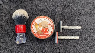 Goodfellas Smile Syntesi vs Styletto razors & Gengi gingerbread soap