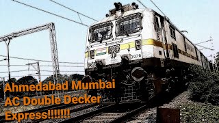 02932 Ahmedabad Mumbai Covid special Double decker express !!!!!!