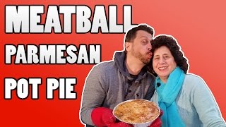 MEATBALL PARMESAN POT PIE