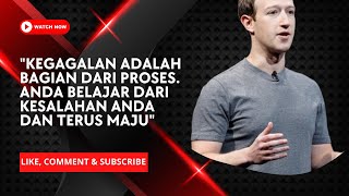 Motivasi Terbaik dan Kata-kata Bijak Mark Zuckerberg yang Sangat Menginspirasi