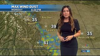 Danielle Savoni - CTV News Calgary - Weather - Monday, October 7, 2024.