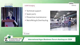 Victoria Stepanenko - Satış Təmsilçisi - ULMA Packaging 2. AGRO BUSINESS FORUM