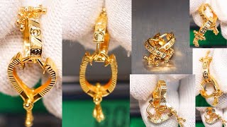 gold earrings designs for daily use with price // earrings designs gold latest