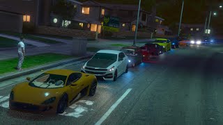 GTA 5 - 🛑CLEANEST CAR MEET✨| drift | Cruise | drag racing PS4/ps5