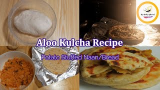 Super Easy and Delicious Amritsari Aloo Kulcha/Naan Recipe| TikTok Inspired| Desi Badesi Pakwan