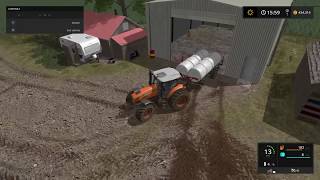 (PS4) FS17 - Wrapping, Baling and selling grass (Day 5) online multiplayer on Farming Simulator 2017