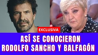 EXCLUSIVA: Así se conocieron Rodolfo Sancho y Carmen Balfagón