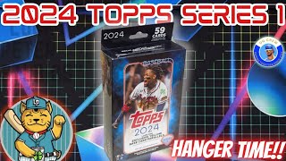 2024 Topps Series 1 Hanger Box 🍀🤘 First Look 🍀Hanger Time!