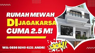 Rumah Mewah Jagakarsa Minimalis Modern #rumahmewah #rumahminimalis #jagakarsa