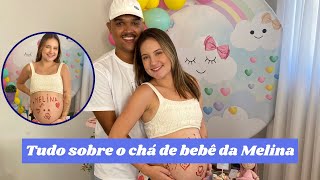 VLOG: Tudo sobre o chá de bebê da Melina | O que ganhamos + brincadeiras & organização