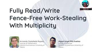 Fully Read/Write Fence-Free Work-Stealing with Multiplicity