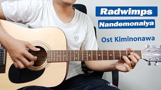 (Tutorial Gitar) Radwimps - Nandemonaiya