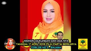 SALMAH CALEG DPRD KOTA PALU PARTAI BERKARYA