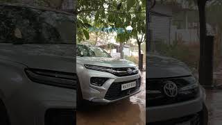 Hyryder in rain #shorts #hyryder #toyotahyryder #toyotahyryder2023 #grandvitara #newcar #rain