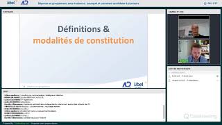 Webinar Libel : Réponse en groupement : pourquoi et comment candidater à plusieurs ?