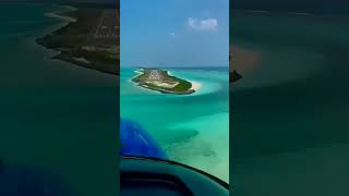 flight landing in Lakshadweep airport #boycottmaldives