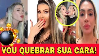 "IA QUEBRAR A CARA DELA" Diz juju Ferrari após expulsão da festa da Andressa Urach